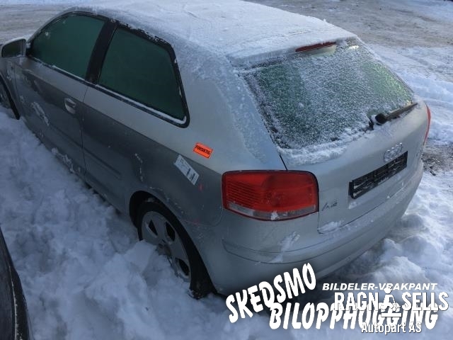 Audi A3 2003-2008 (Type II, Fase 1) , Motorkode: BXE, Girkassekode: JCR
