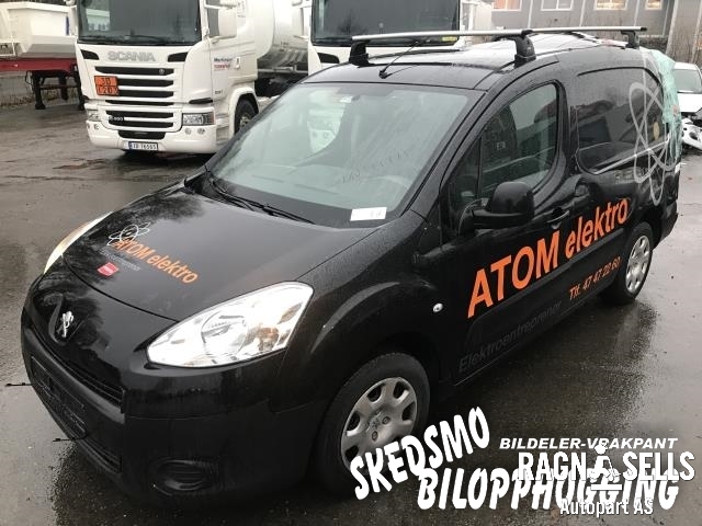 Peugeot Partner 2008-2015 (Type II, Fase 1) , Motorkode: 9HF     DV6DTED, Girkassekode: 
