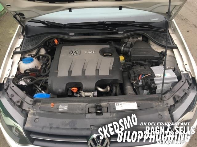 VW Polo 2009-2014 (Type V, Fase 1) , Motorkode: CAYA, Girkassekode: KFK