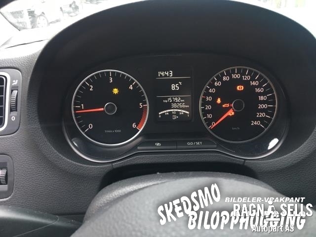 VW Polo 2009-2014 (Type V, Fase 1) , Motorkode: CAYA, Girkassekode: KFK