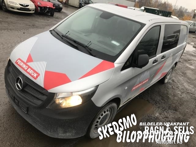 Mercedes Vito 2014-->> (W447) (W447), Motorkode: 651.950, Girkassekode: 651950 33 876131