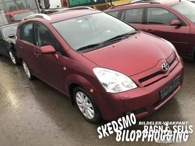 Toyota Verso 2004-2009 (Type II) , Motorkode: 1ZZ-FE 190000D191, Girkassekode: 3034064010