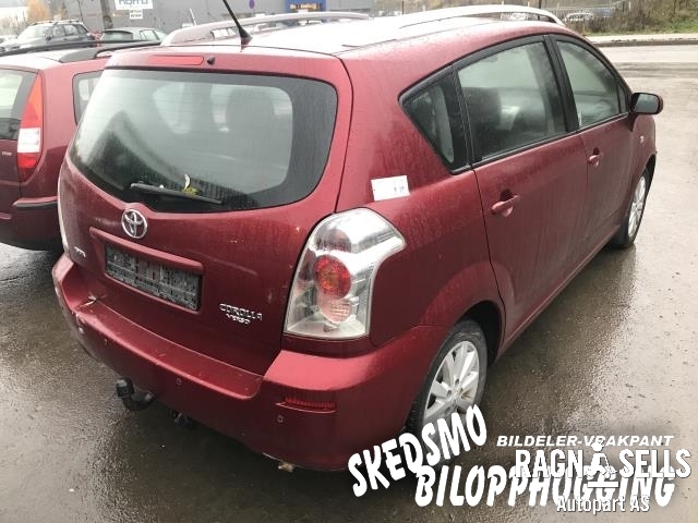 Toyota Verso 2004-2009 (Type II) , Motorkode: 1ZZ-FE 190000D191, Girkassekode: 3034064010