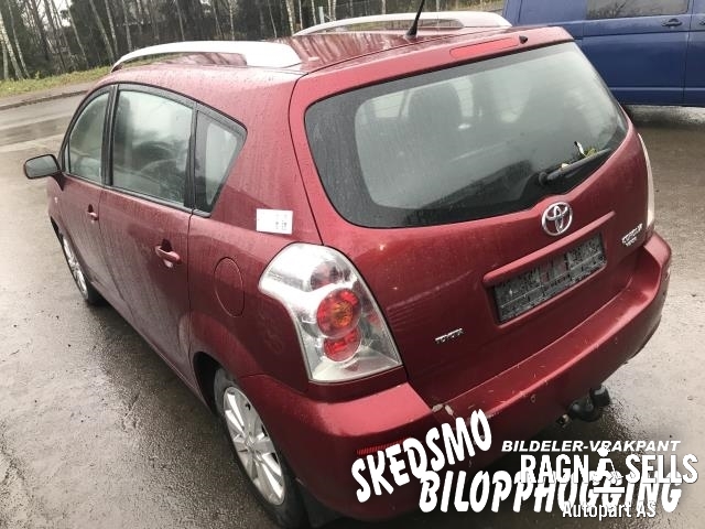 Toyota Verso 2004-2009 (Type II) , Motorkode: 1ZZ-FE 190000D191, Girkassekode: 3034064010