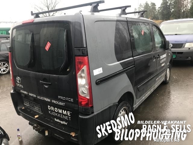 Toyota Proace 2013-2016 (Type I) , Motorkode: 4WZ-FTV, Girkassekode: 