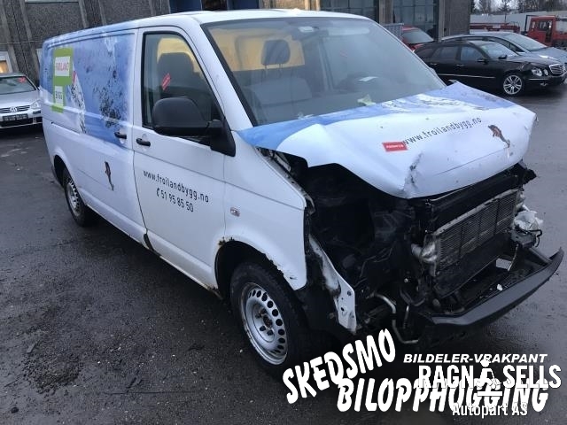 VW Transporter / Caravelle 2009-2015 (Fase 2) (T5) (T5), Motorkode: CAAC, Girkassekode: KQK