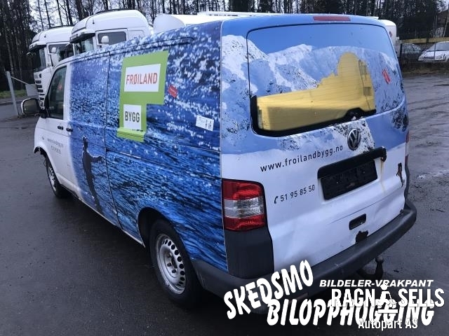 VW Transporter / Caravelle 2009-2015 (Fase 2) (T5) (T5), Motorkode: CAAC, Girkassekode: KQK
