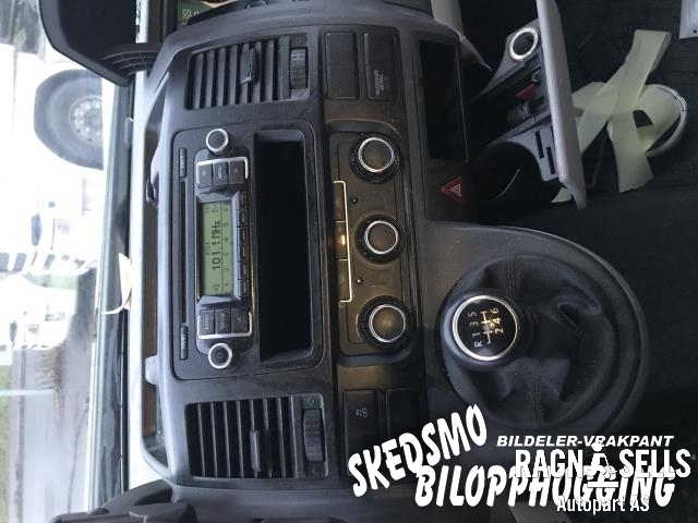 VW Transporter / Caravelle 2009-2015 (Fase 2) (T5) (T5), Motorkode: CAAC, Girkassekode: KQK