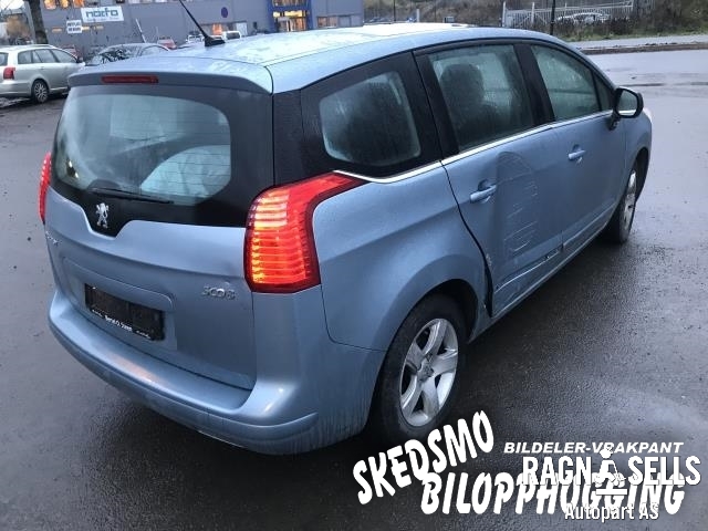 Peugeot 5008 2010-2017 (Type I) , Motorkode: 9HR     DV6C, Girkassekode: 