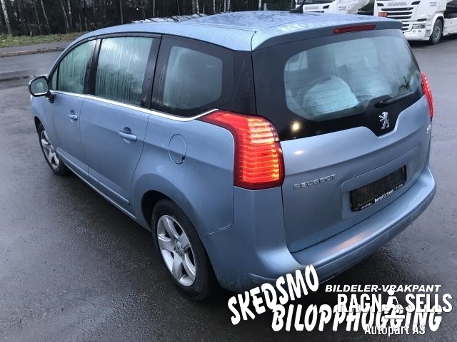 Peugeot 5008 2010-2017 (Type I) , Motorkode: 9HR     DV6C, Girkassekode: 