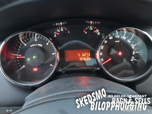 Peugeot 5008 2010-2017 (Type I) , Motorkode: 9HR     DV6C, Girkassekode: 