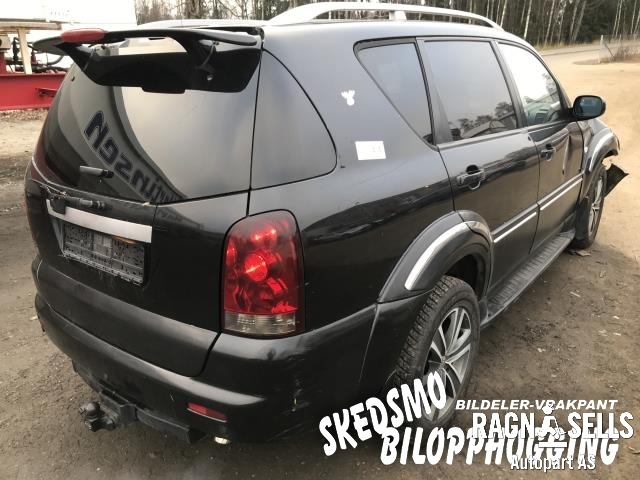 SsangYong Rexton 2004-2006 (Fase 2) (Y200) (Y200), Motorkode: D27R-056, Girkassekode: 