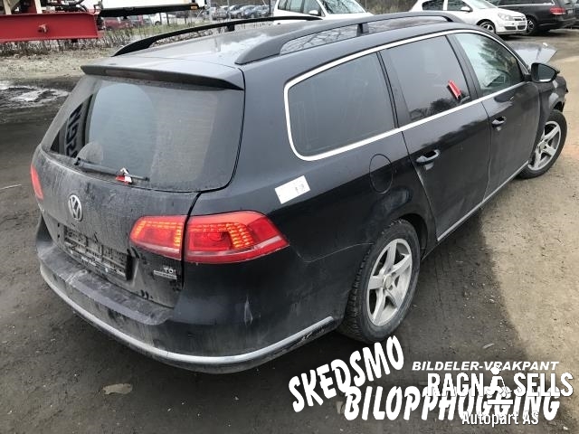 VW Passat 2011-2015 (B7) (B7), Motorkode: CAYC, Girkassekode: MYP