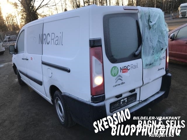 Citroën Jumpy 2007-2016 (Type II) , Motorkode: RHH, Girkassekode: 