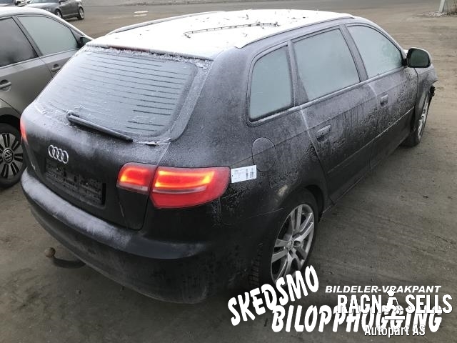 Audi A3 2009-2012 (Type II, Fase 2) , Motorkode: CAYC, Girkassekode: LUB