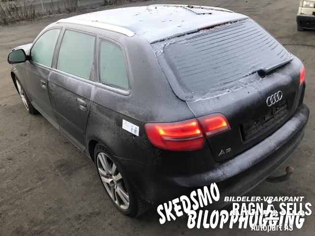 Audi A3 2009-2012 (Type II, Fase 2) , Motorkode: CAYC, Girkassekode: LUB