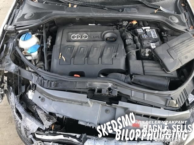 Audi A3 2009-2012 (Type II, Fase 2) , Motorkode: CAYC, Girkassekode: LUB