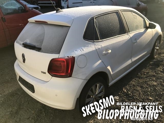 VW Polo 2009-2014 (Type V, Fase 1) , Motorkode: CAYB, Girkassekode: KJB