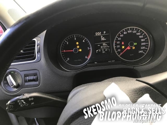 VW Polo 2009-2014 (Type V, Fase 1) , Motorkode: CAYB, Girkassekode: KJB