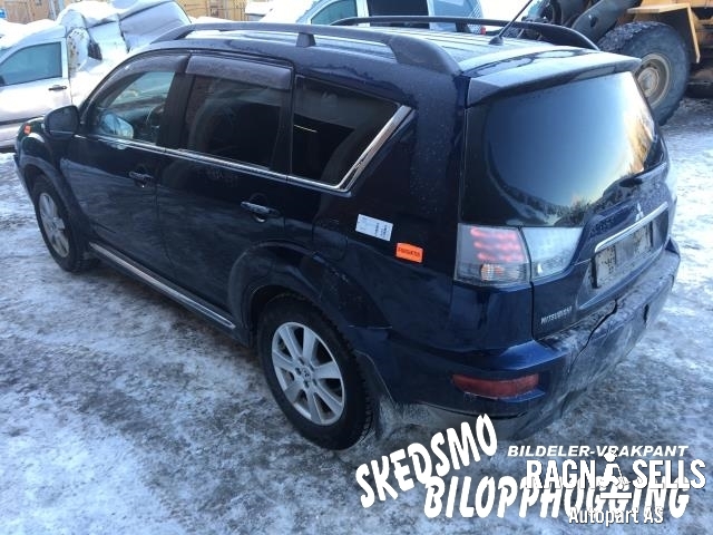 Mitsubishi Outlander 2010-2012 (Type II, Fase 2) , Motorkode: 4N14, Girkassekode: W6MBA-1-RRZC