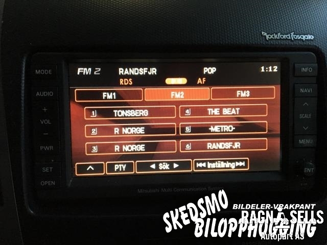 Mitsubishi Outlander 2010-2012 (Type II, Fase 2) , Motorkode: 4N14, Girkassekode: W6MBA-1-RRZC