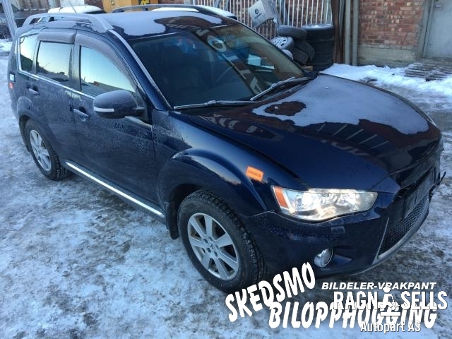 Mitsubishi Outlander 2010-2012 (Type II, Fase 2) , Motorkode: 4N14, Girkassekode: W6MBA-1-RRZC