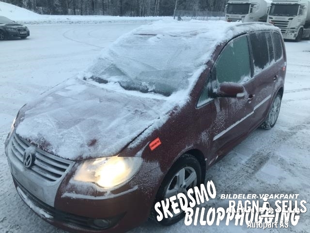 VW Touran 2007-2010 (Type I, Fase 2) , Motorkode: BMM, Girkassekode: KPT