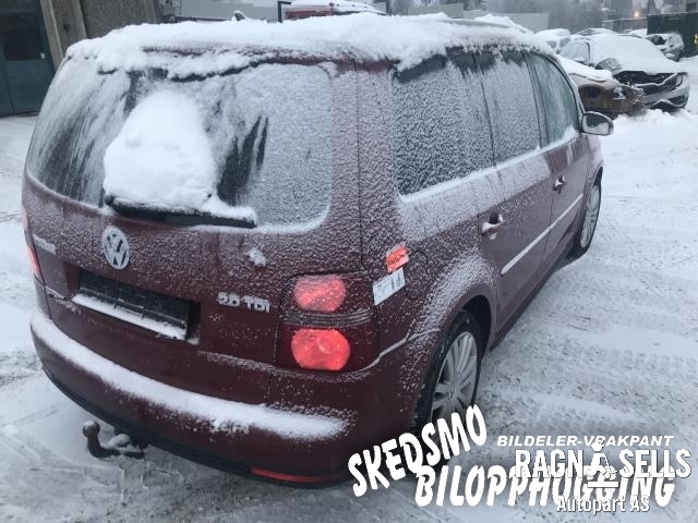 VW Touran 2007-2010 (Type I, Fase 2) , Motorkode: BMM, Girkassekode: KPT