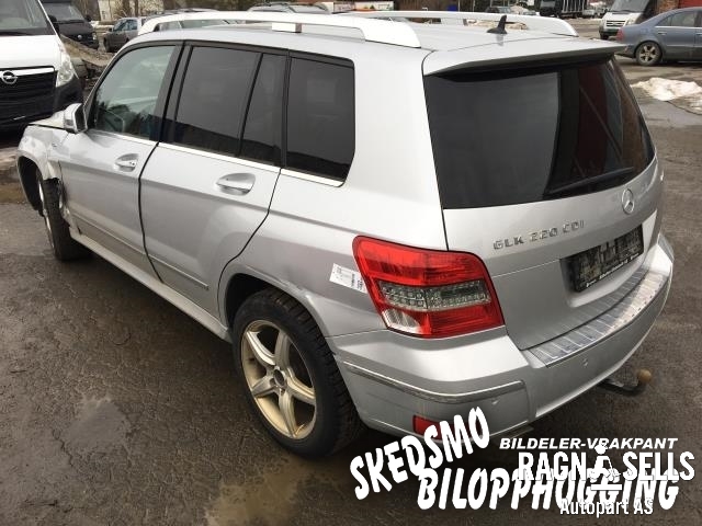 Mercedes GLK 2008-2015 (X204) (X204), Motorkode: 651912, Girkassekode: 72296503775677