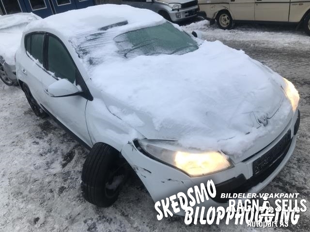 Renault Megane 2009-2016 Type III , Motorkode: K9K H8, Girkassekode: JR5 (337) – A012794