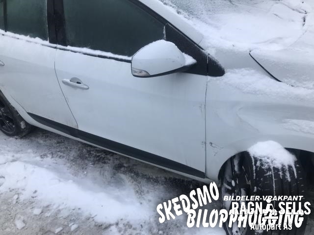 Renault Megane 2009-2016 Type III , Motorkode: K9K H8, Girkassekode: JR5 (337) – A012794