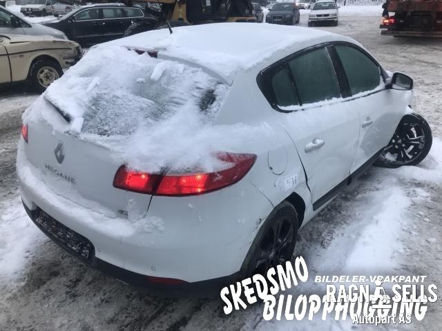 Renault Megane 2009-2016 Type III , Motorkode: K9K H8, Girkassekode: JR5 (337) – A012794