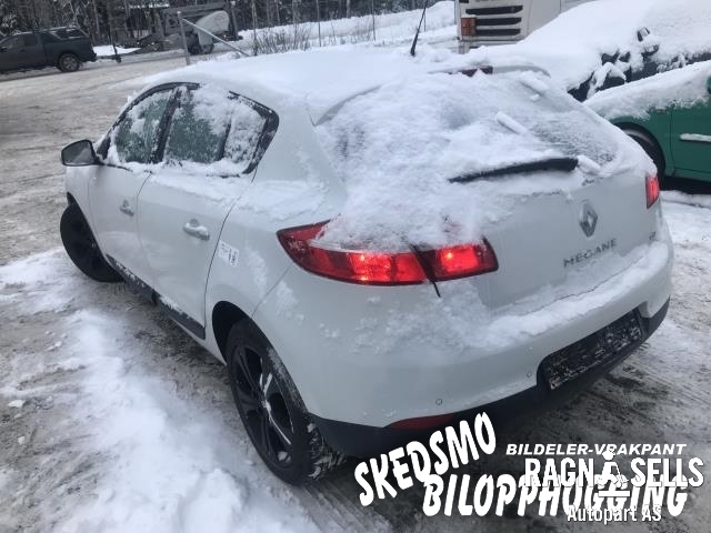 Renault Megane 2009-2016 Type III , Motorkode: K9K H8, Girkassekode: JR5 (337) – A012794