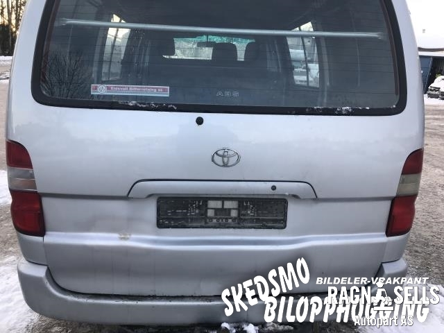 Toyota Hiace 2007-2012 (Fase 3) , Motorkode: 2KDFTV 1900030481, Girkassekode: 3303026A60