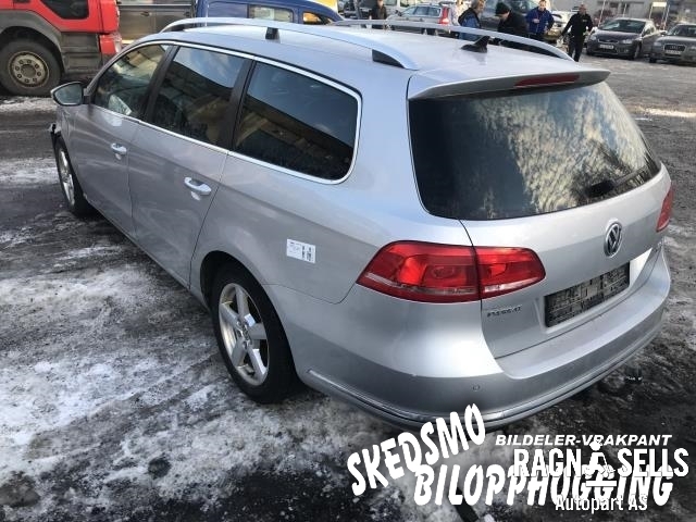 VW Passat 2011-2015 (B7) (B7), Motorkode: CFFB, Girkassekode: LPR