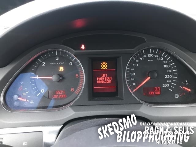 Audi A6 2005-2008 (Type III, Fase 1) (C6) (C6), Motorkode: BLB, Girkassekode: GYX
