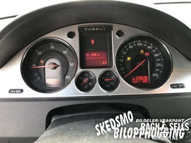 VW Passat 2005-2010 (B6) (B6), Motorkode: BKP, Girkassekode: FUQ