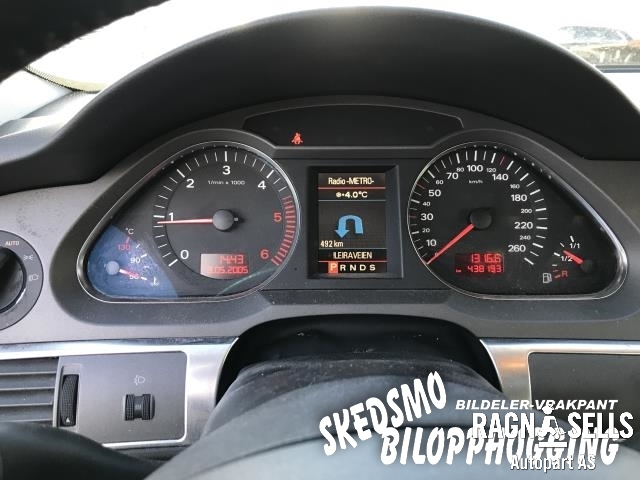 Audi A6 2005-2008 (Type III, Fase 1) (C6) (C6), Motorkode: BSG, Girkassekode: HXM