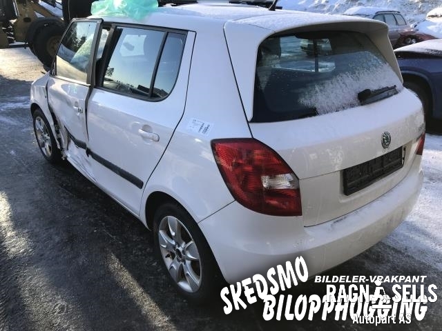 Škoda Fabia 2010-2014 (Type II, Fase 2) , Motorkode: CFWA, Girkassekode: MZN