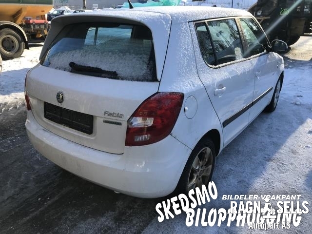 Škoda Fabia 2010-2014 (Type II, Fase 2) , Motorkode: CFWA, Girkassekode: MZN