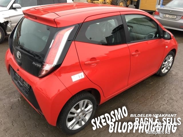 Toyota Aygo 2014-->> (Type II) , Motorkode: 1KR-FE 190000Q071, Girkassekode: 303000H050