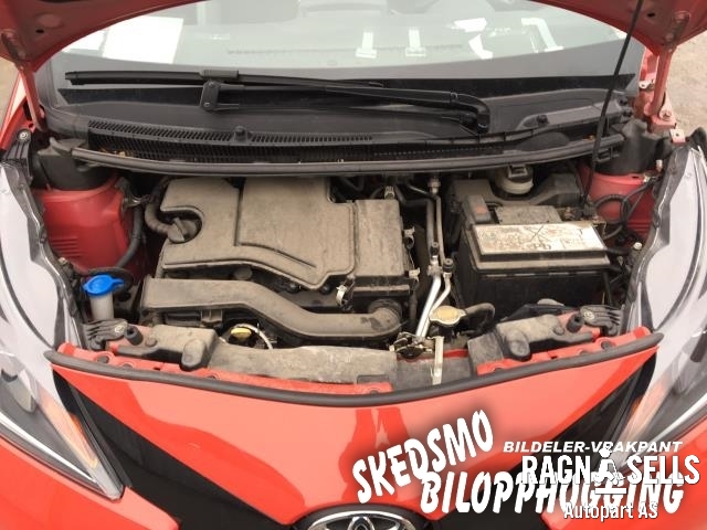 Toyota Aygo 2014-->> (Type II) , Motorkode: 1KR-FE 190000Q071, Girkassekode: 303000H050
