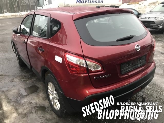 Nissan Qashqai 2010-2014 (Type I, Fase 2) , Motorkode: K9K, Girkassekode: 