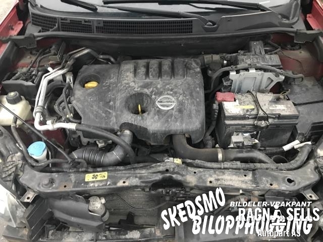 Nissan Qashqai 2010-2014 (Type I, Fase 2) , Motorkode: K9K, Girkassekode: 