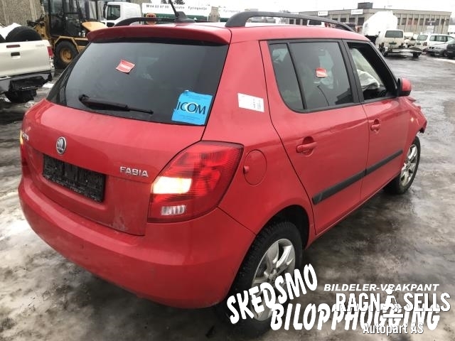Škoda Fabia 2010-2014 (Type II, Fase 2) , Motorkode: CBZB, Girkassekode: QRE