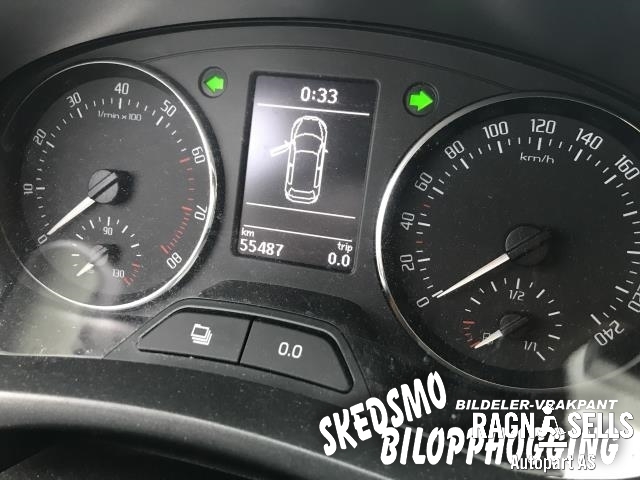 Škoda Fabia 2010-2014 (Type II, Fase 2) , Motorkode: CBZB, Girkassekode: QRE