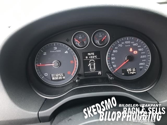 Audi A3 2009-2012 (Type II, Fase 2) , Motorkode: CAYC, Girkassekode: LUB