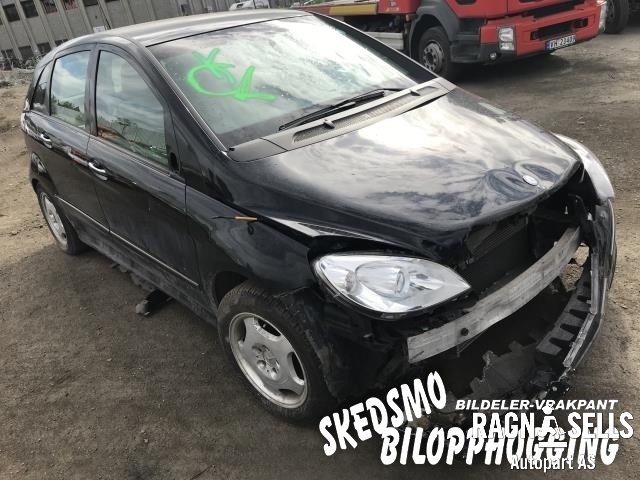 Mercedes B-Klasse 2005-2008 (Fase 1) (W245) (W245), Motorkode: 640940, Girkassekode: 72280000367887