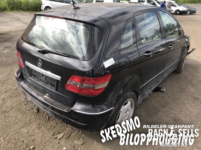 Mercedes B-Klasse 2005-2008 (Fase 1) (W245) (W245), Motorkode: 640940, Girkassekode: 72280000367887