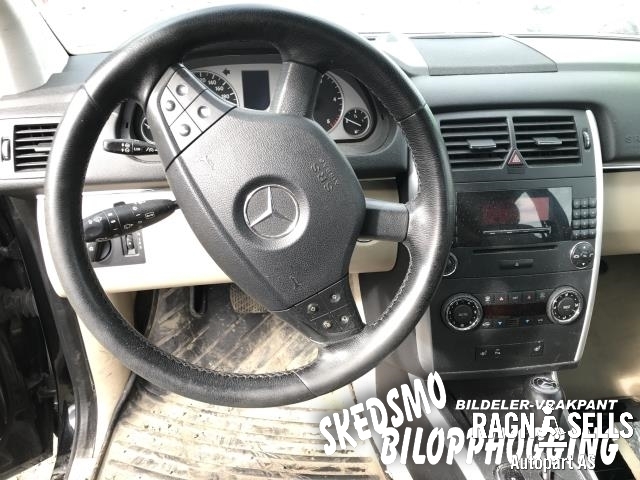 Mercedes B-Klasse 2005-2008 (Fase 1) (W245) (W245), Motorkode: 640940, Girkassekode: 72280000367887